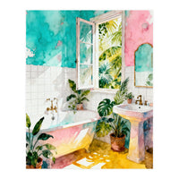 Matisse Inspired Bathroom (Print Only)