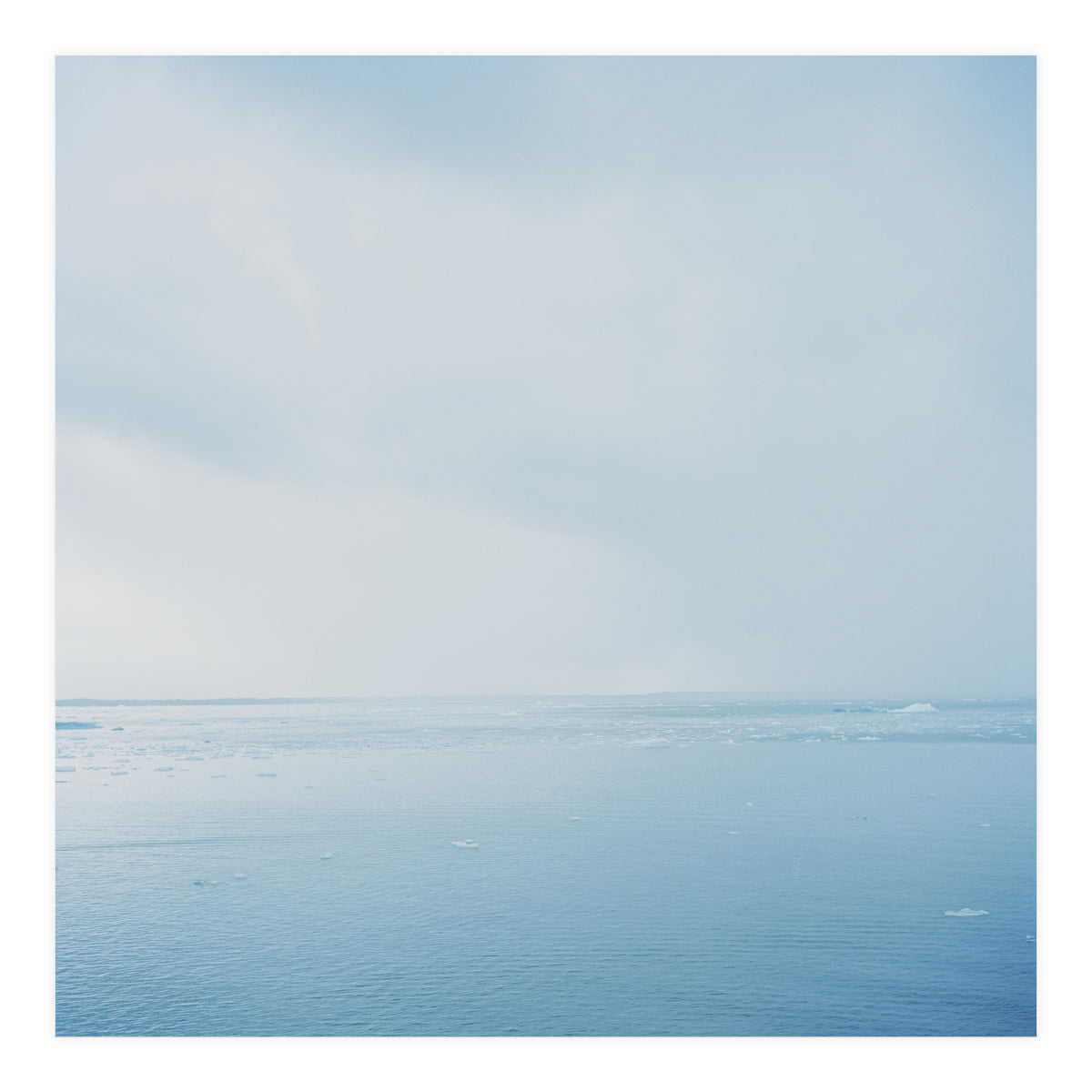 time passing by - Glacier (Print Only)