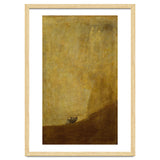 Dog, half submerged. One of the " from the Quinta del Sordo, Goya's house.1819-1823. thumbnail
