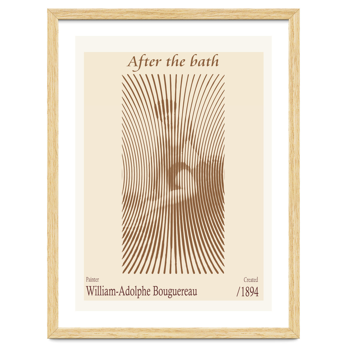 After The Bath – William Adolphe Bouguereau (1875)