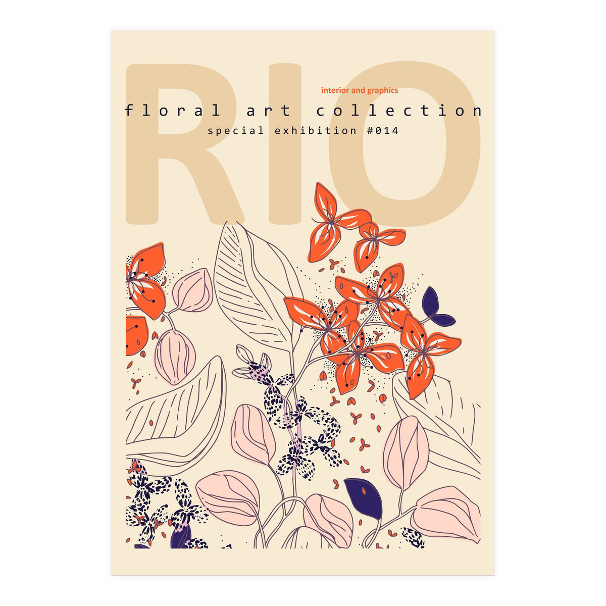 Floral Art Collection Special Exhibition (Print Only)