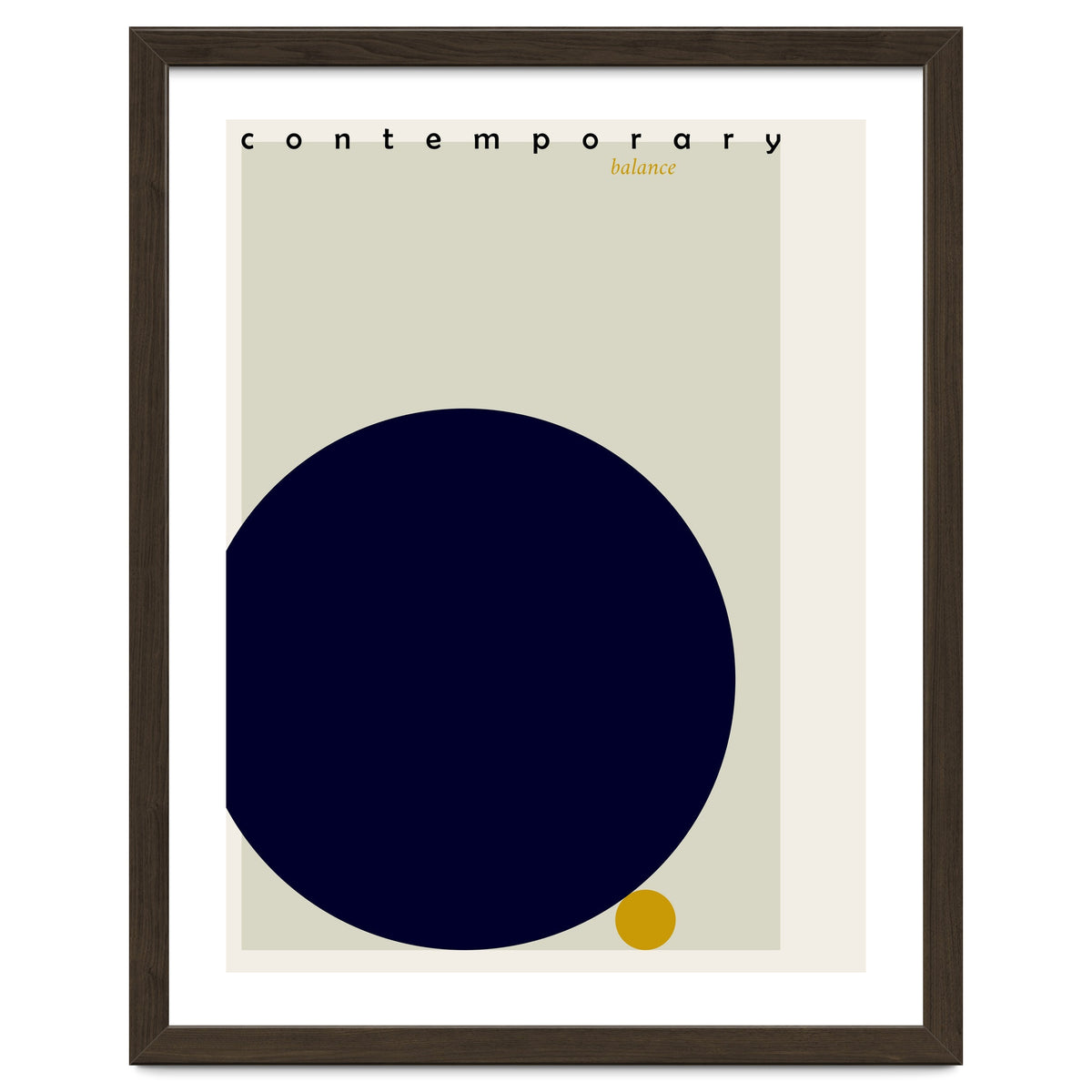 expectant iteration contemporary balance