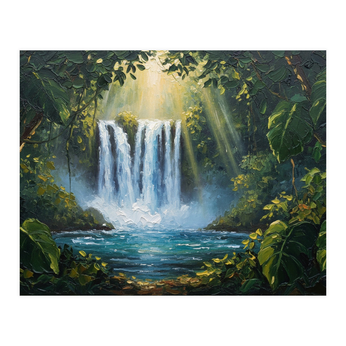 Hidden Jungle Sanctuary (Print Only)