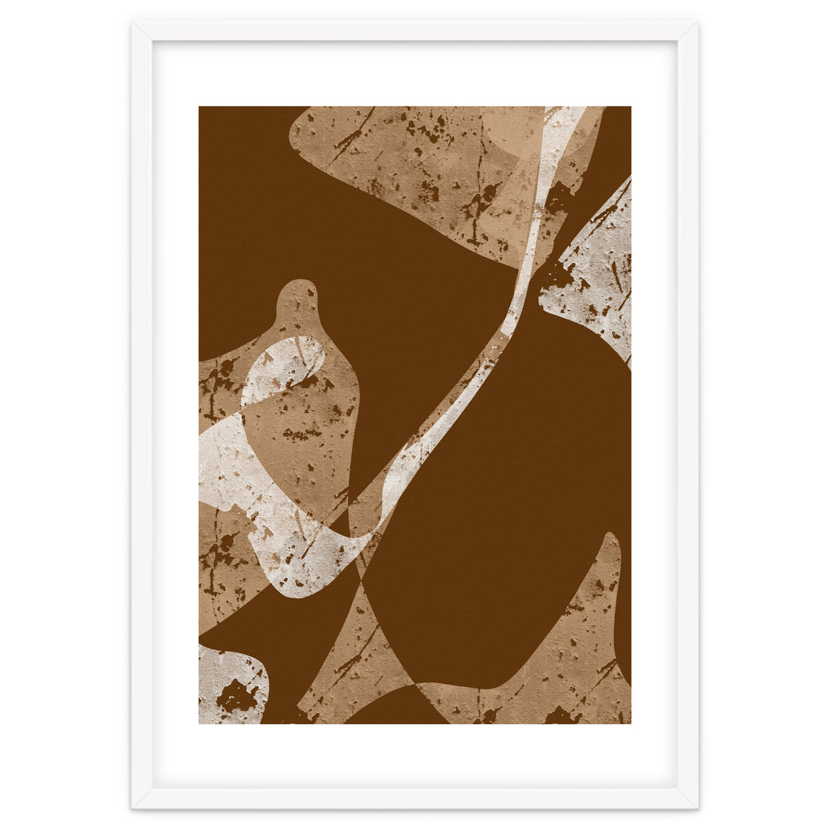 Brown Abstract Minimalist