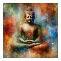 Tranquil Buddha Aura (Print Only)