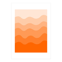 Orange gradient design (Print Only)