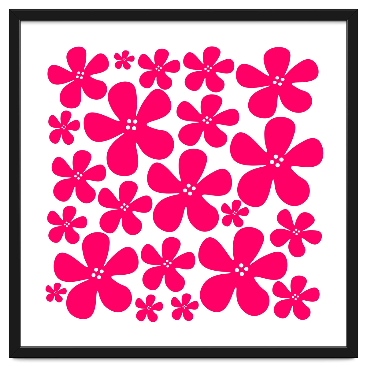 Pink Flowers Pattern