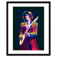 Prince Singer Musician Pop Art WPAP