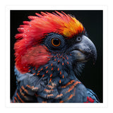 Black Palm Cockatoo Bird Close Up  (Print Only) thumbnail