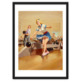 Sexy Pinup Girl On Bowling Incident thumbnail
