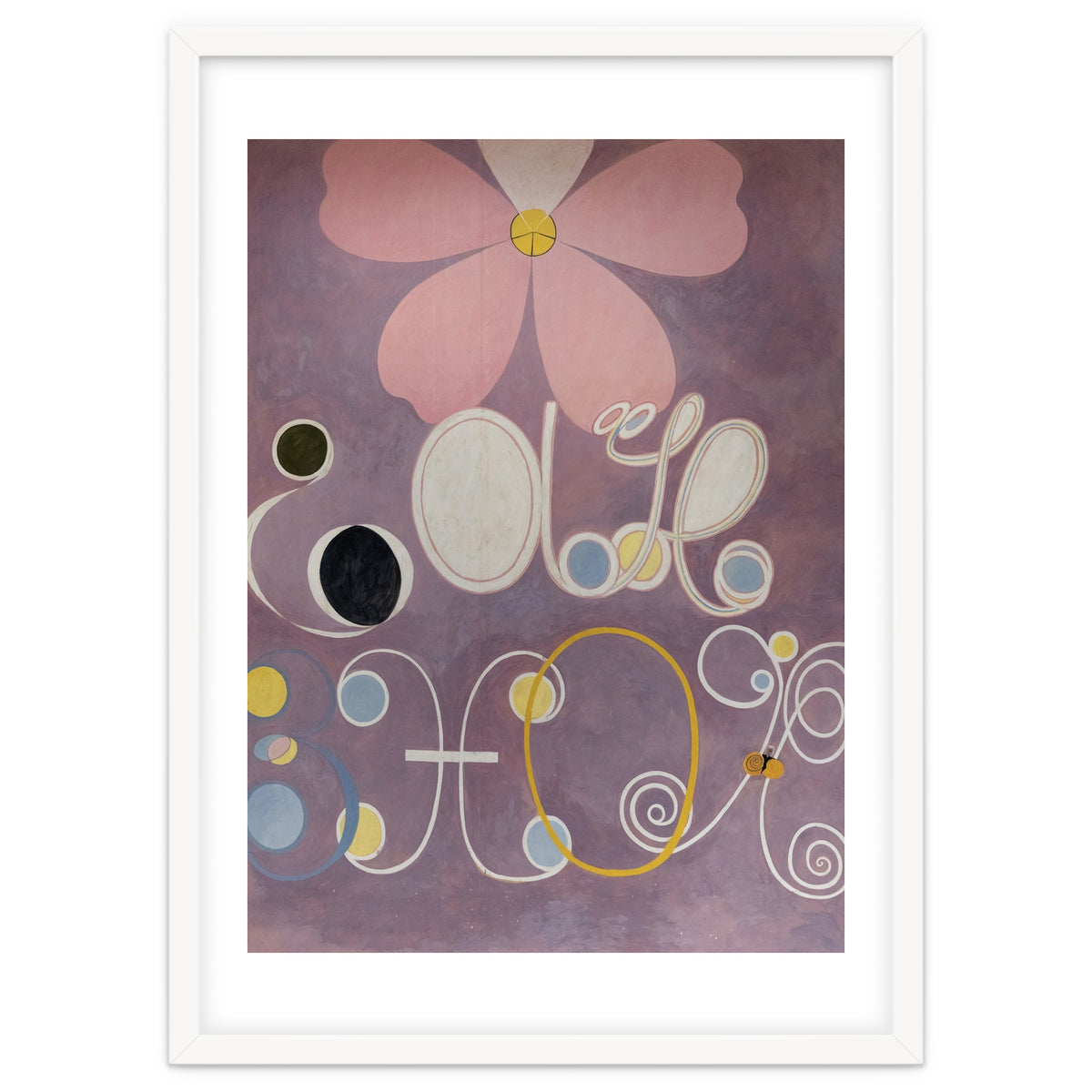 Hilma af Klint - The Ten Largest No 7 Adulthood Abstract Spiritual Art