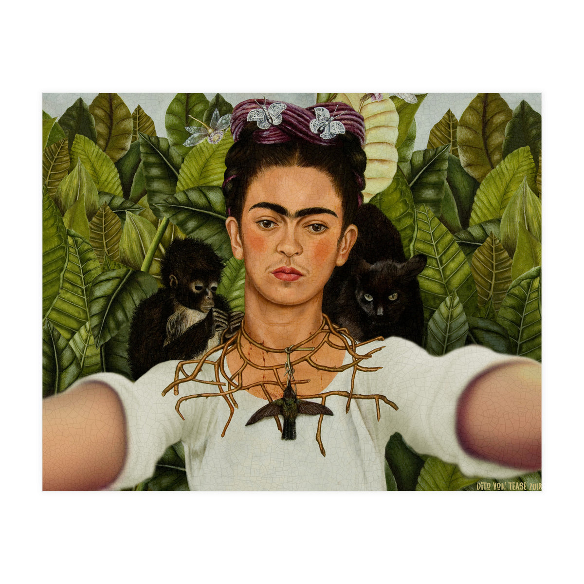 Frida Kahlo - Selfie (Print Only)
