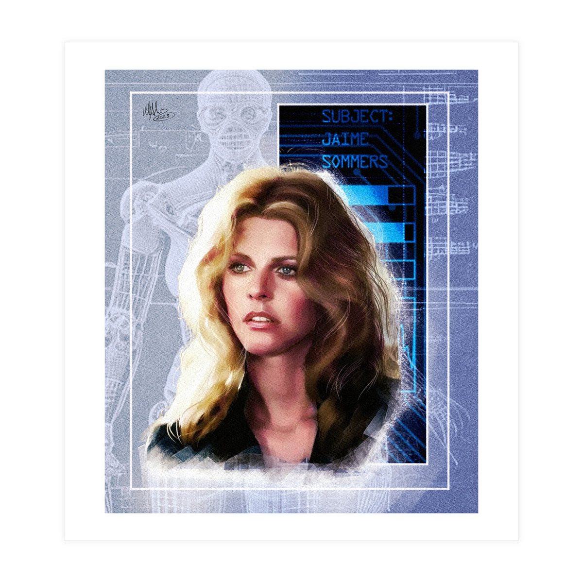 Lindsay Wagner - The Bionic Woman (Print Only)