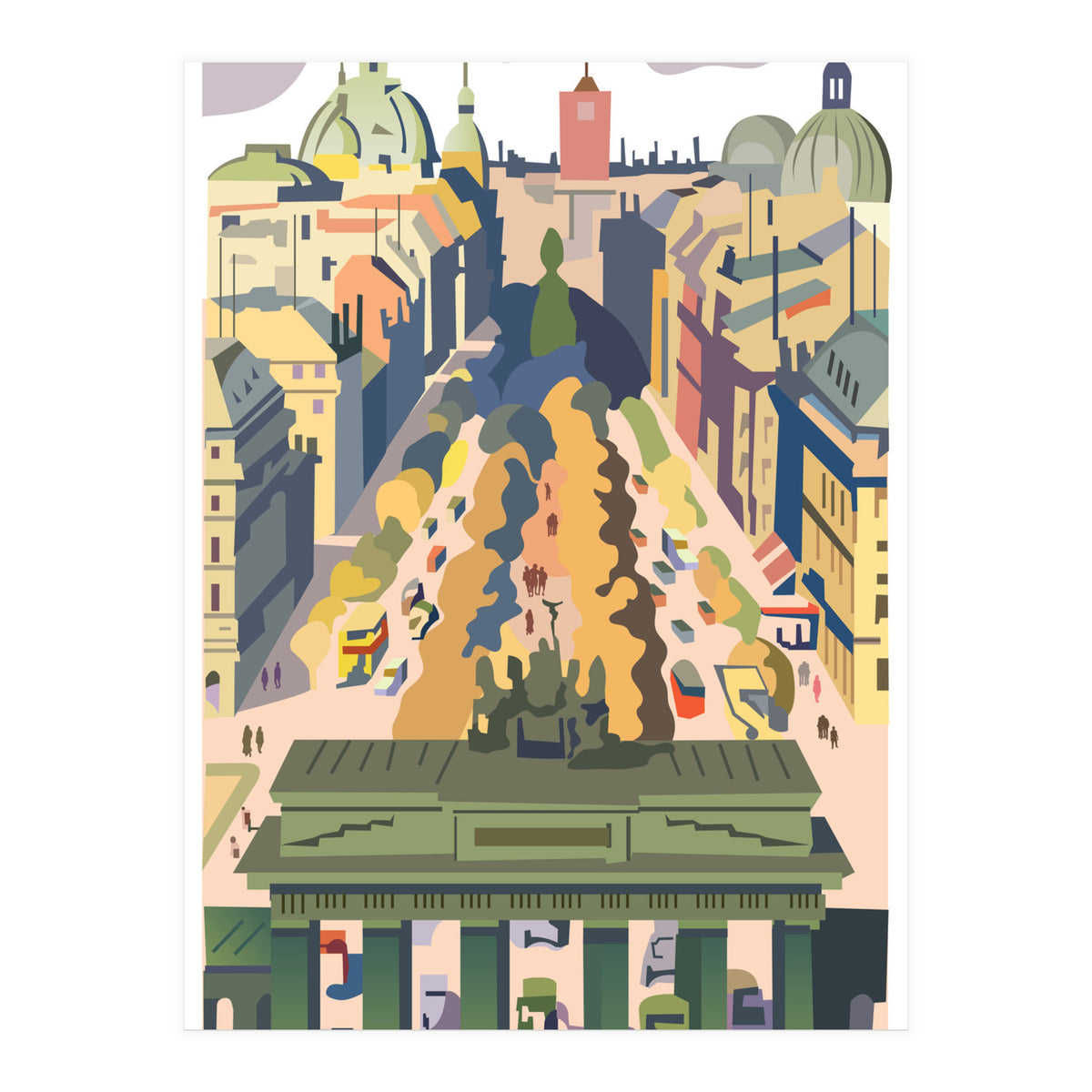 Berlin And Potsdam (Print Only)