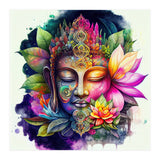 Floral Awakening Buddha (Print Only) thumbnail