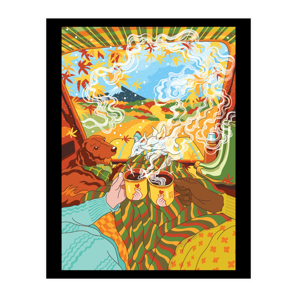 A Foxy Trip (Print Only)