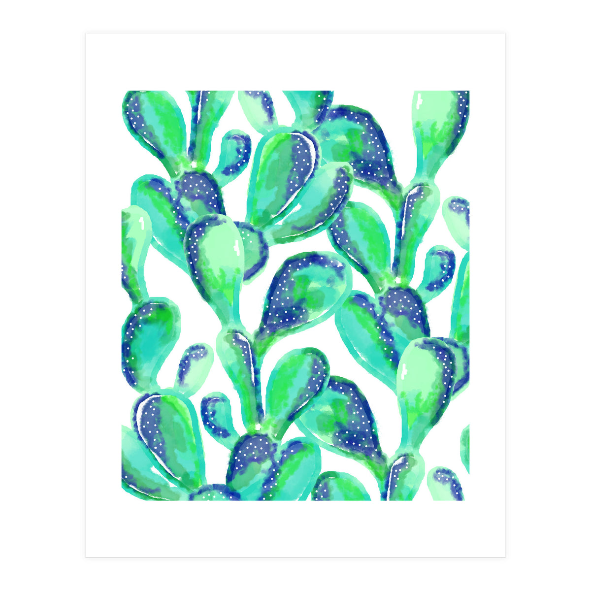 Cactus Life #society6 #decor #buyart  (Print Only)