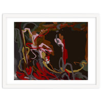 Abstract Fluidity oil painting