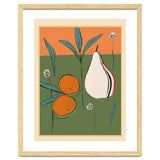 Abstract Pear And Orange Art thumbnail