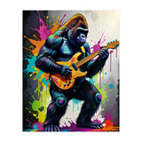 Gorilla Plays Guitar (Print Only) thumbnail