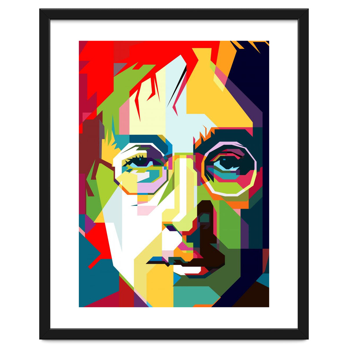 John Lennon Imagine Song Pop Art Wpap