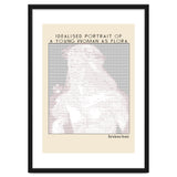 Idealised Portrait of a Young Woman as Flora – Bartolomeo Veneto (ascii art) thumbnail
