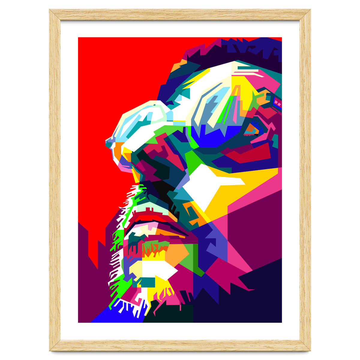 Leon The Professional Hollywood Actor Pop Art WPAP