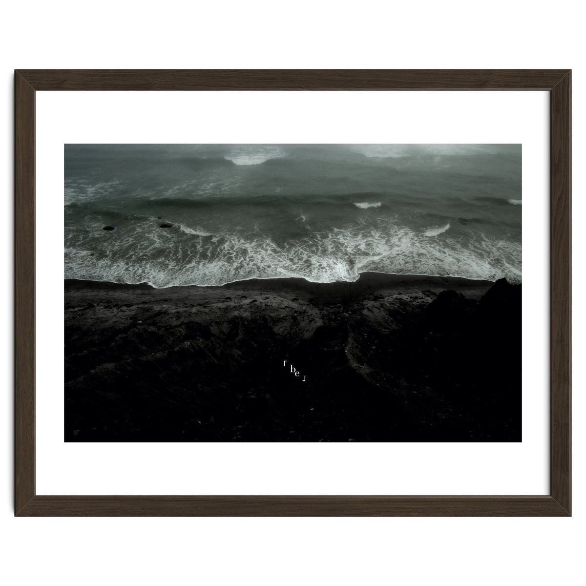 be - Ocean Wave - Black Beach