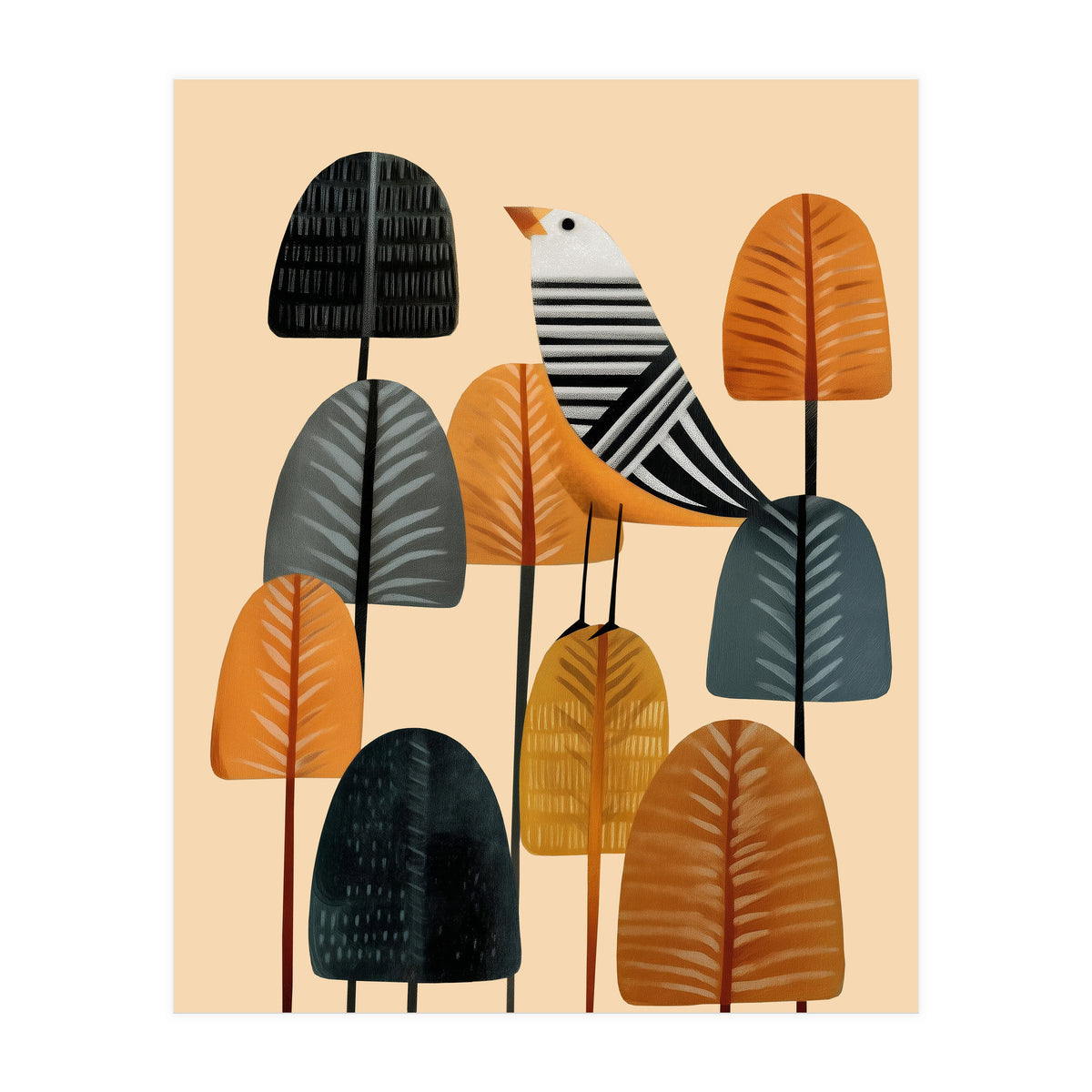 Song In The Autumn Grove (Print Only)