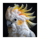 Beautiful Cockatoo Parrot Portrait Headshot (Print Only) thumbnail