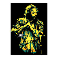 Ian Anderson British Musician Legend (Print Only)