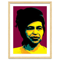 Rosa Parks  American Activist Legend in Pop Art