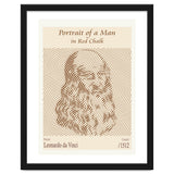 Portrait Of A Man In Red Chalk (self Portrait) – Leonardo Da Vinci (1512) thumbnail