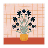 Floral Vase Orange (Print Only) thumbnail