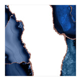Navy & Rose Gold Agate Texture 29 (Print Only) thumbnail