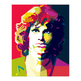 Jim Morrison Legendary Rock Pop Art WPAP (Print Only) thumbnail