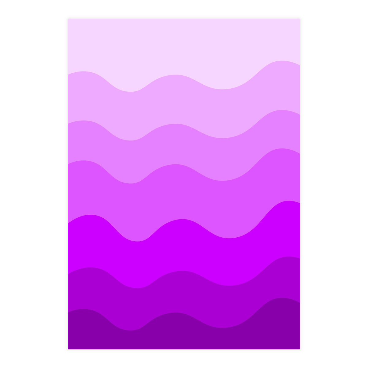 Purple gradient design (Print Only)