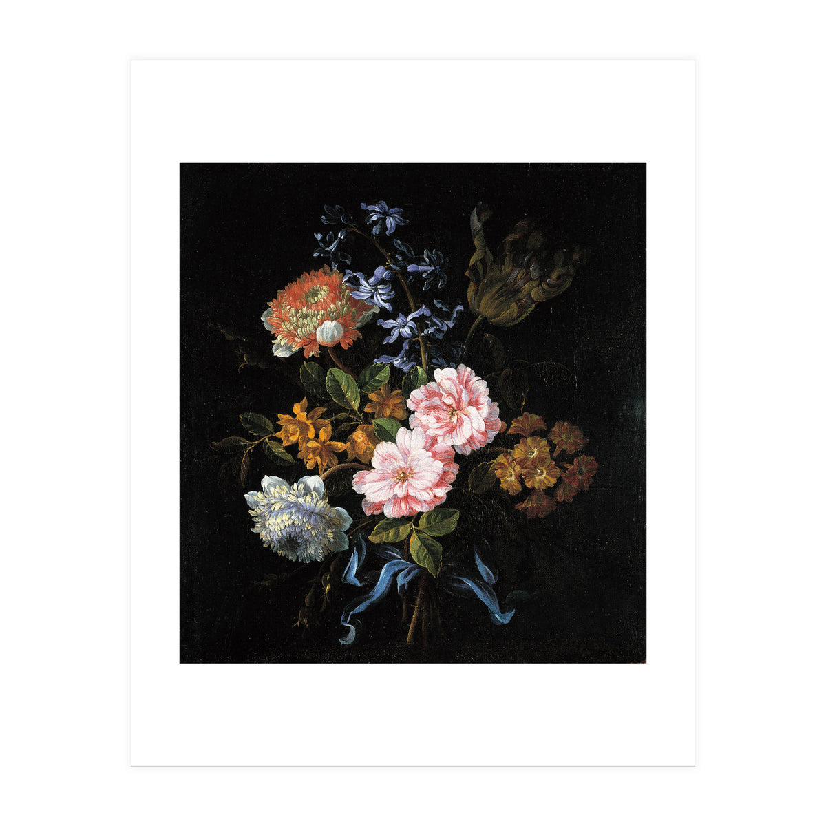 Jean-Baptiste Monnoyer (Lille, 1636-Londres, 1699). A Bouquet of Poppy Anemones, York-and-Lancast... (Print Only)