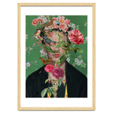 Frida collage art thumbnail