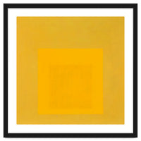 JOSEF ALBERS - HOMAGE TO THE SQUARE YELLOW