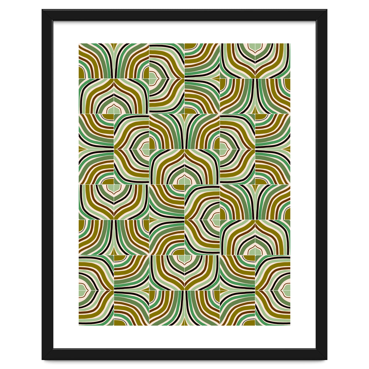 Jade Rainbow Mixed Tiles