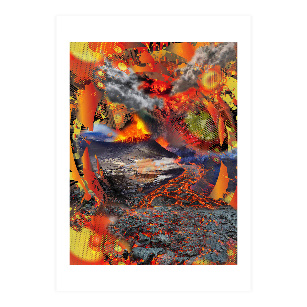 Volcano Eruption (Print Only)