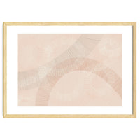 calming essentials Curved Lines pale mocha mousse