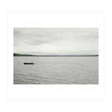 A boy pedaling the Board on the Lake - Iceland (Print Only) thumbnail