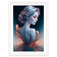 The Beauty of a Woman in an Exotic Pose