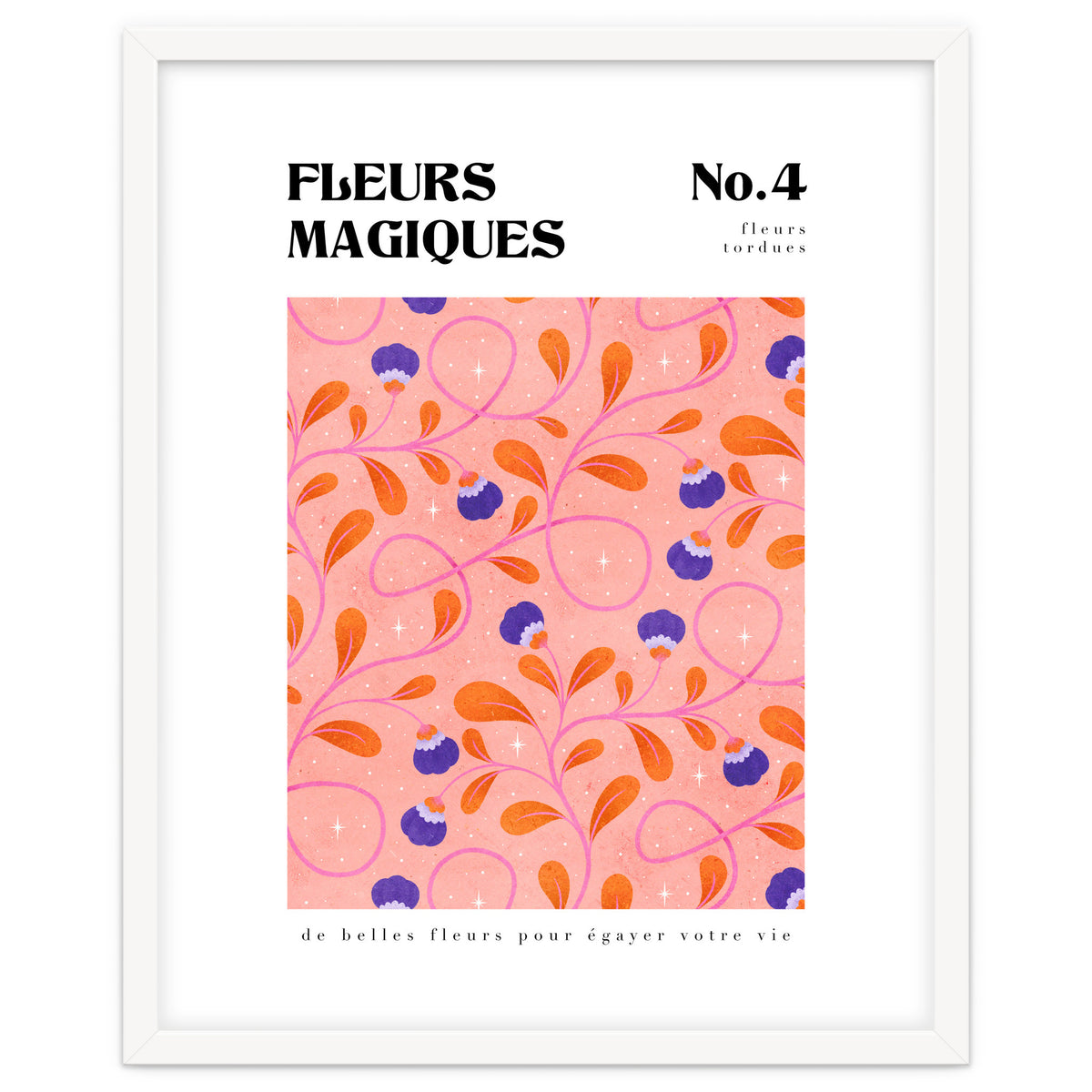 Magical Flowers No.4 Twisty Florals