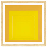 JOSEF ALBERS - HOMAGE TO THE SQUARE YELLOW