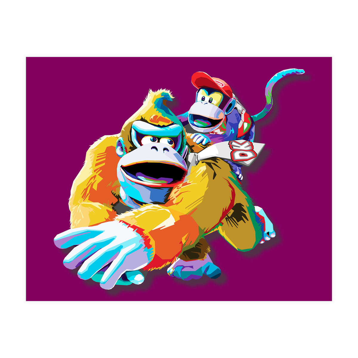 Don Key Kong Retro Pop Art (Print Only)