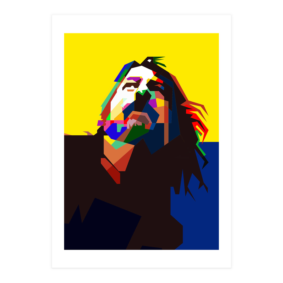 Dave Grohl Foo Fighters Grunge Sound (Print Only)