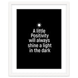 A little positivity will always shine a light in the dark thumbnail